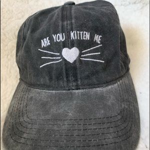 Are you kitten me - baseball cap